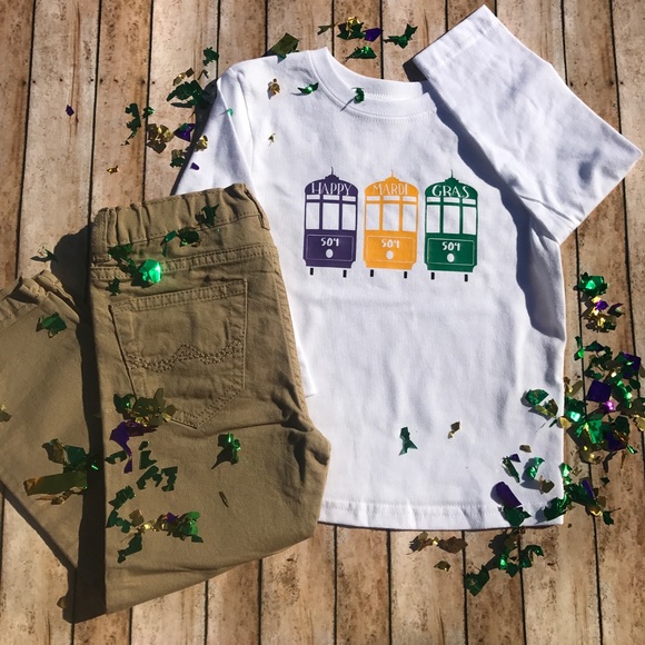 Shirts & Tops Toddler Mardi Gras Shirt Poshmark